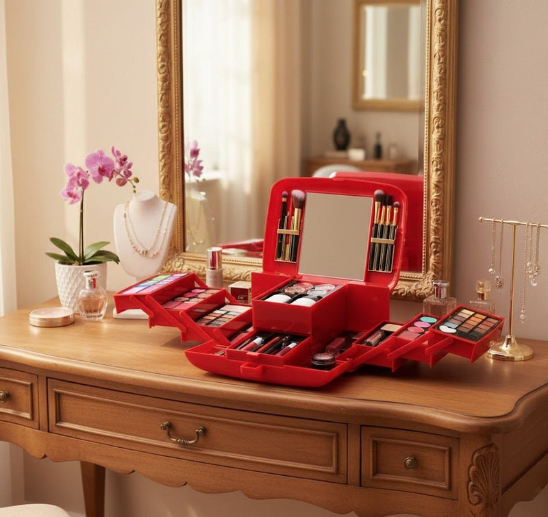 Classic Deluxe Vanity Case Make-Up Kit