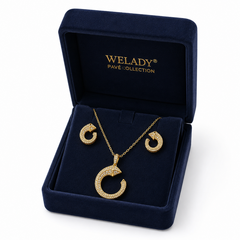 Welady Pavé Jewelry Set