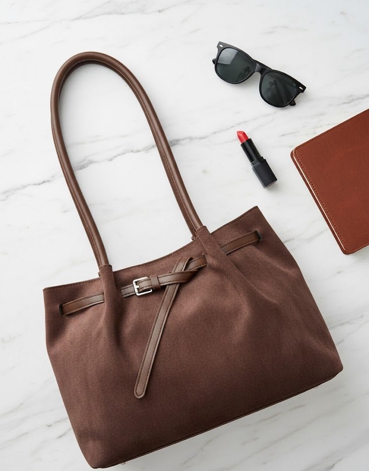 Slouchy Suede Totes Handbag