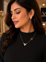 Crystal V Jewelry Set